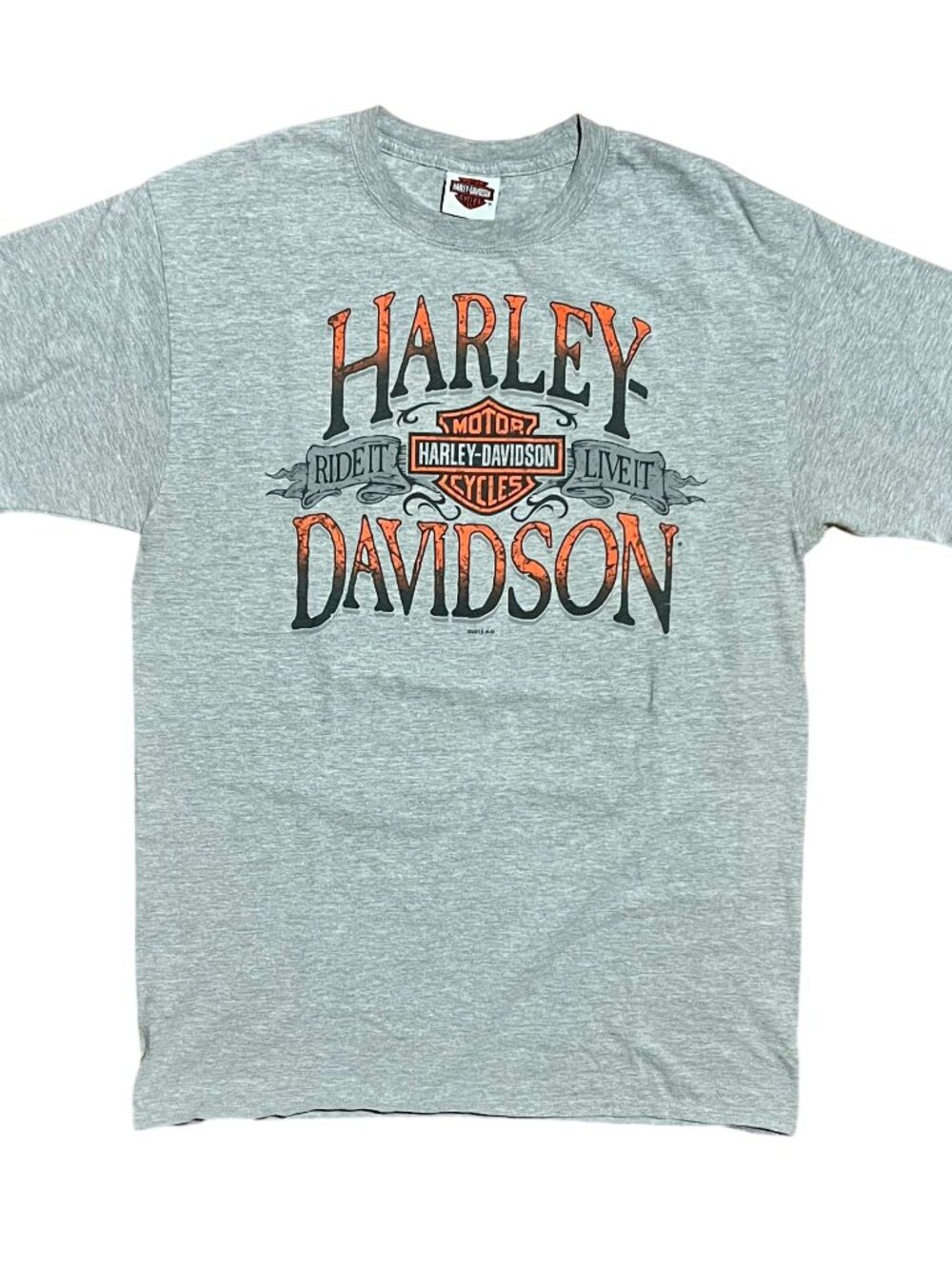 Harley Davidson Motorcycle Yorktown VA Vintage Graphic T-Shirt, Men's Large Tall